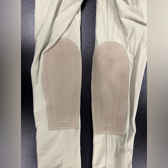 Kerrits Knee Patch Riding Equestrian Breeches Kids Celery Green Small - Picture 4 of 11